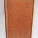 Wall shelf solid wood two niches a vintage drawer