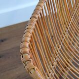 Vintage rattan sofa 1960