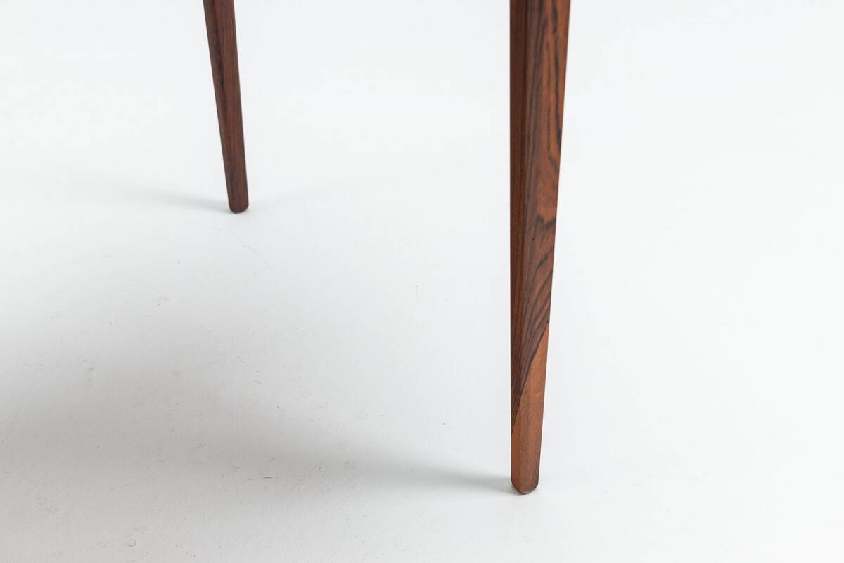 Johannes Andersen set of nesting tables in rosewood Silkeborg Denmark 1960