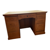 Bureau d'instituteur en chene brut