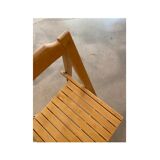 Chaise pliante en bois