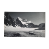 Barre des Écrins photograph, vintage silver print, 40 x 25 cm