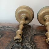 Bougeoirs en bronze
