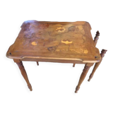 Inlaid side table
