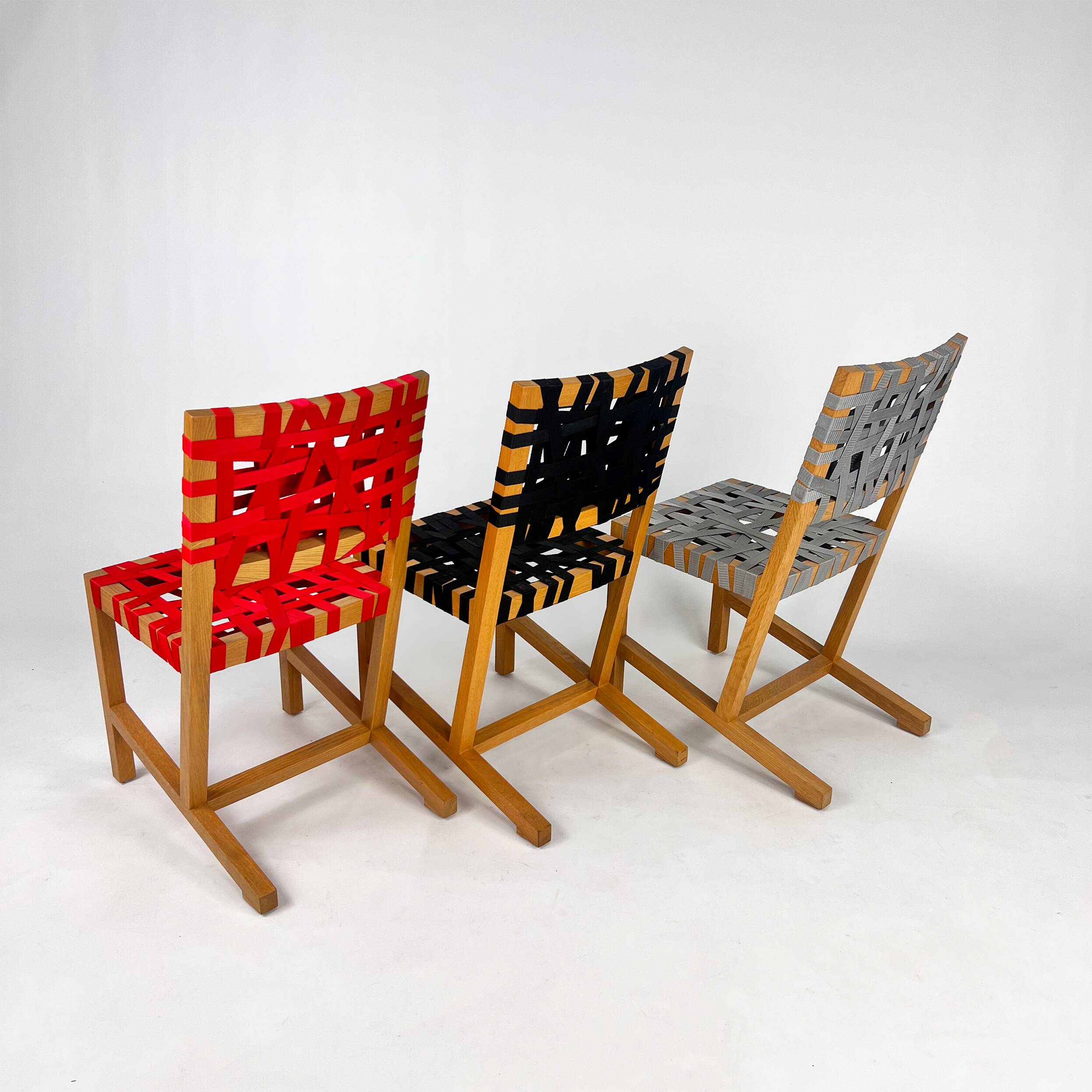 Set of 3 Berlage Chairs by Richard Hutten for Gispen, 2004