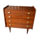 Commode années 60 façade inclinée