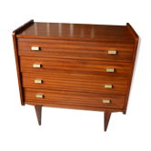 Chest of drawers 60s inclined façade