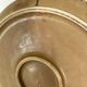 Denbac plate, flame-decorated ceramic