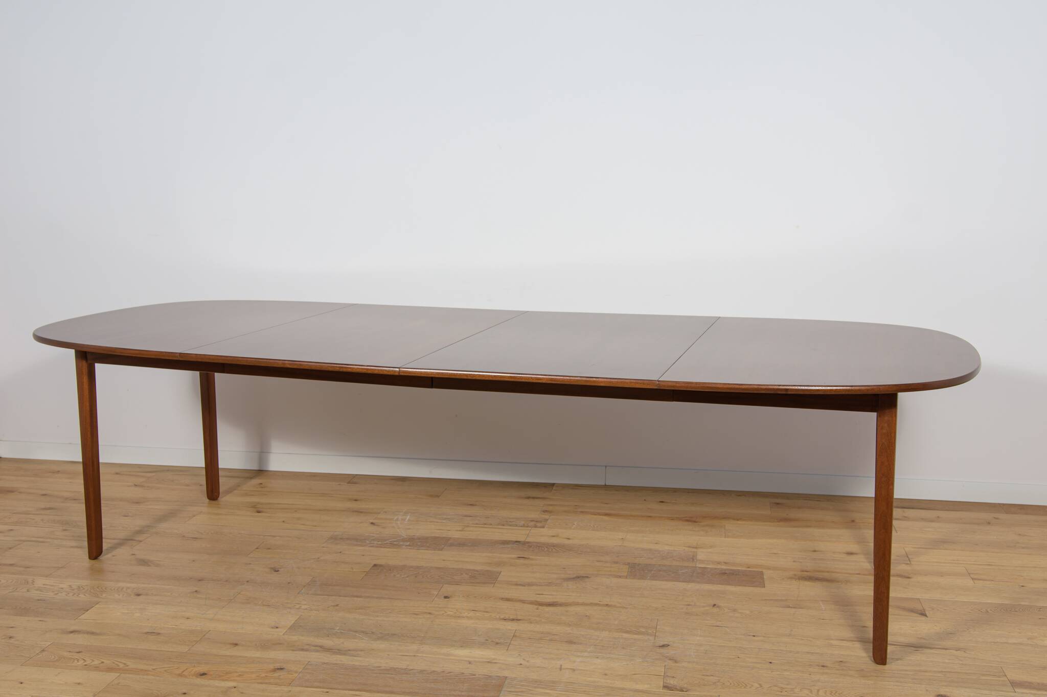 Table de Salle à Manger Extensible Mid-Century par Ole Wanscher pour Poul Jeppesens Furn