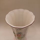 Large Luneville earthenware vase 35 cm, circa 1950.