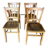 Set of 4 bistro chairs