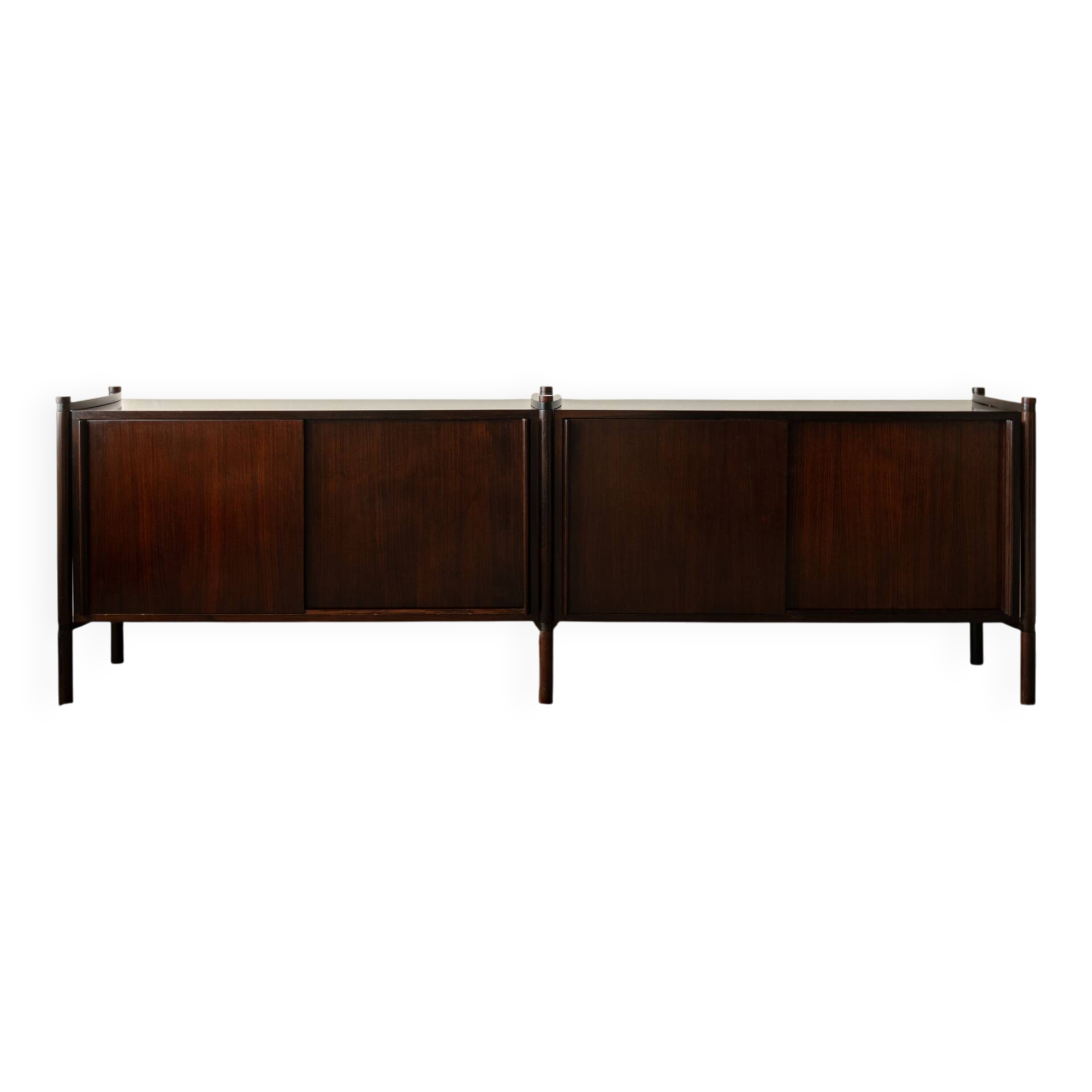 Rosewood Archimede Sideboard by Hirozi Fukuoh for Gavina, 1960s