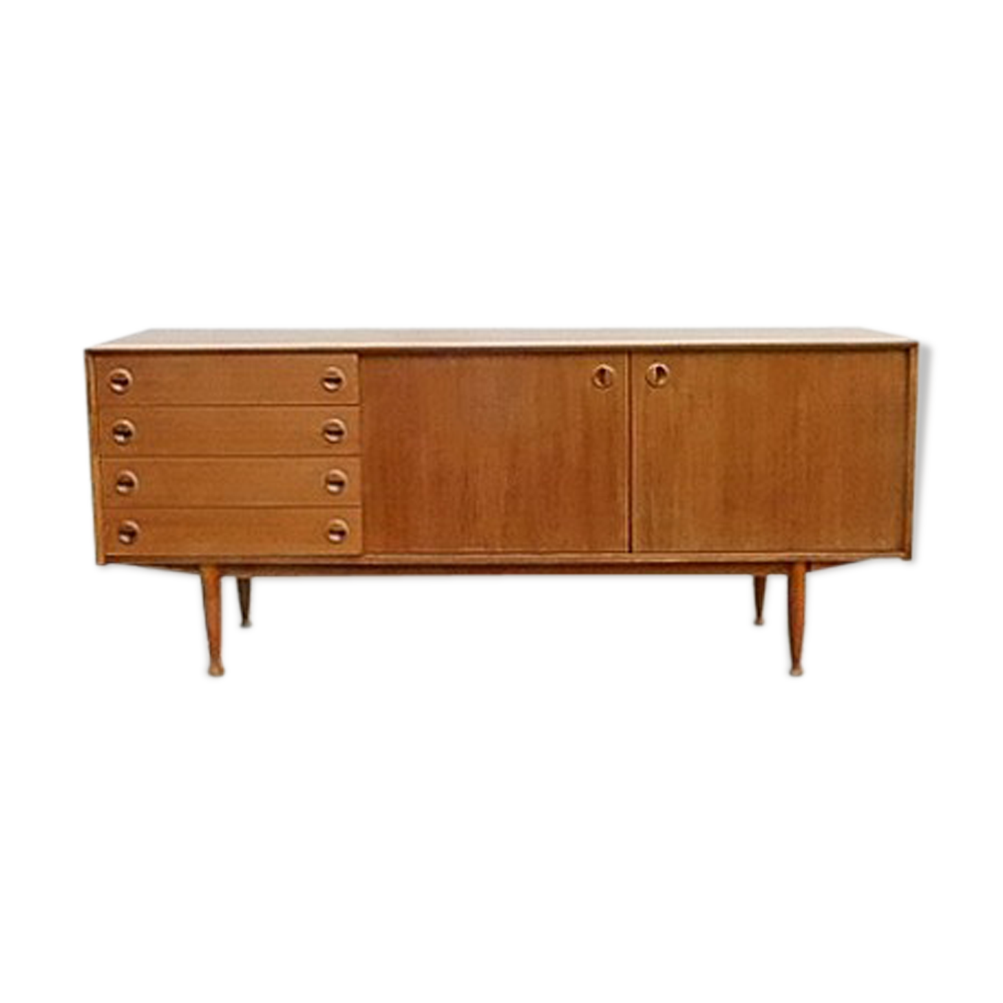 Scandinavian vintage sideboard in teak 1960s