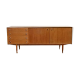 Scandinavian vintage sideboard in teak 1960s