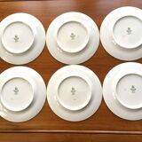 Set of 6 vintage dessert plates RDA