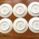 Set of 6 vintage dessert plates RDA