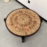 Coffee table "Les Herbiers" by Roger Capron