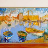 Harbor landscape