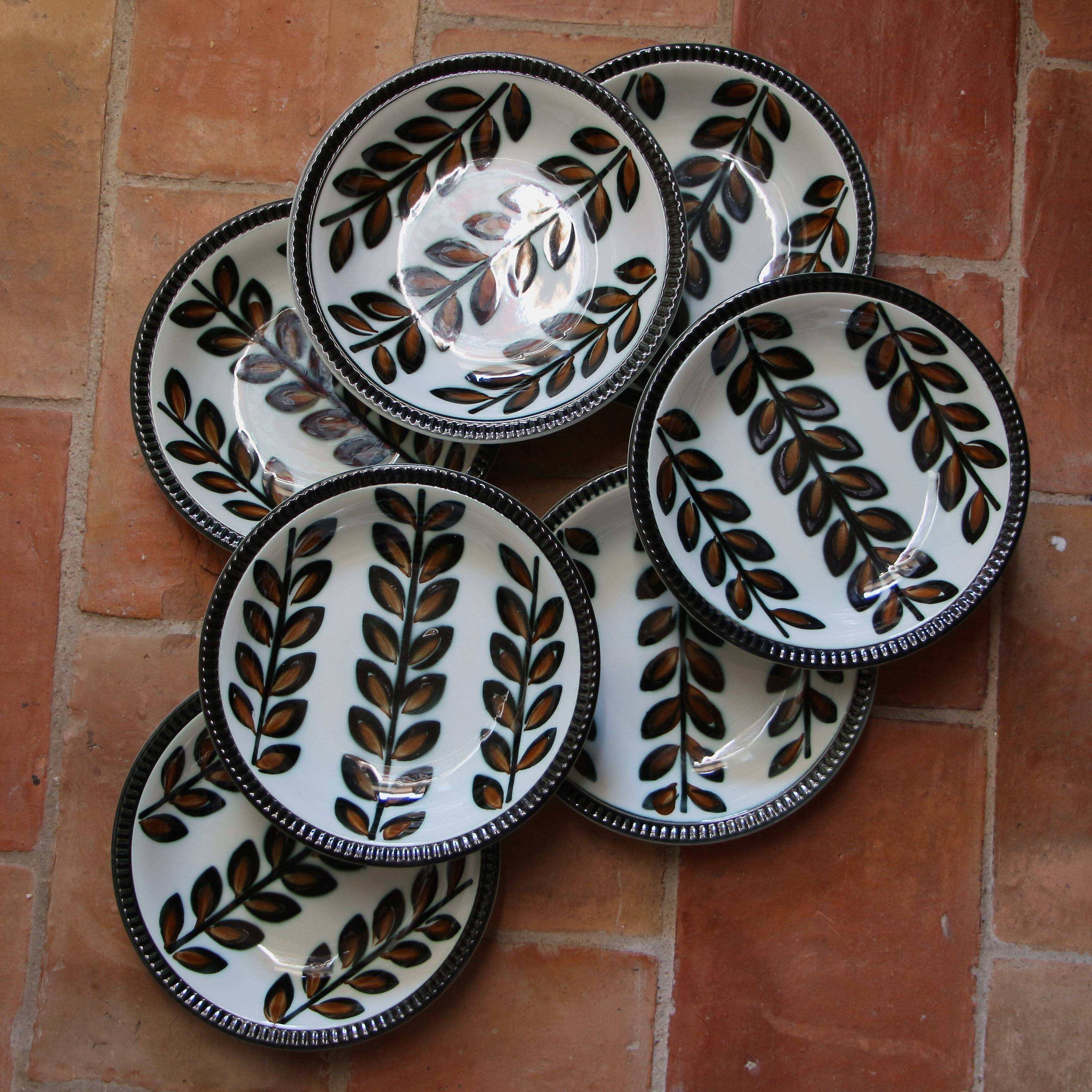 Hollow plates Boch Rambouillet