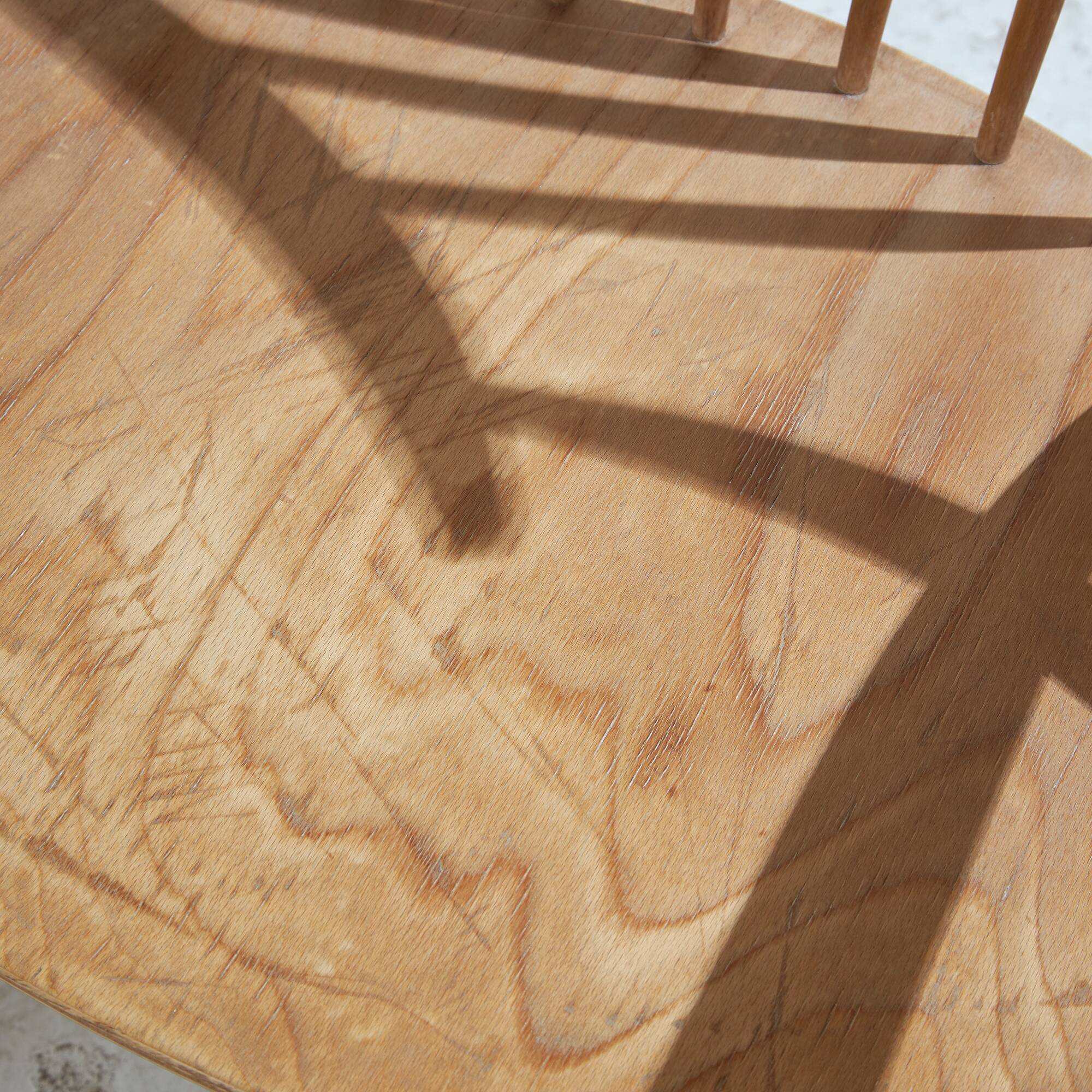 Iw3 beech rocking chair by illum wikkelsø for niels eilersen (mk10413)