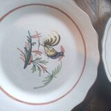 Ceramic plates. 70s/80s Work inspired by the 16th and 17th centuries.