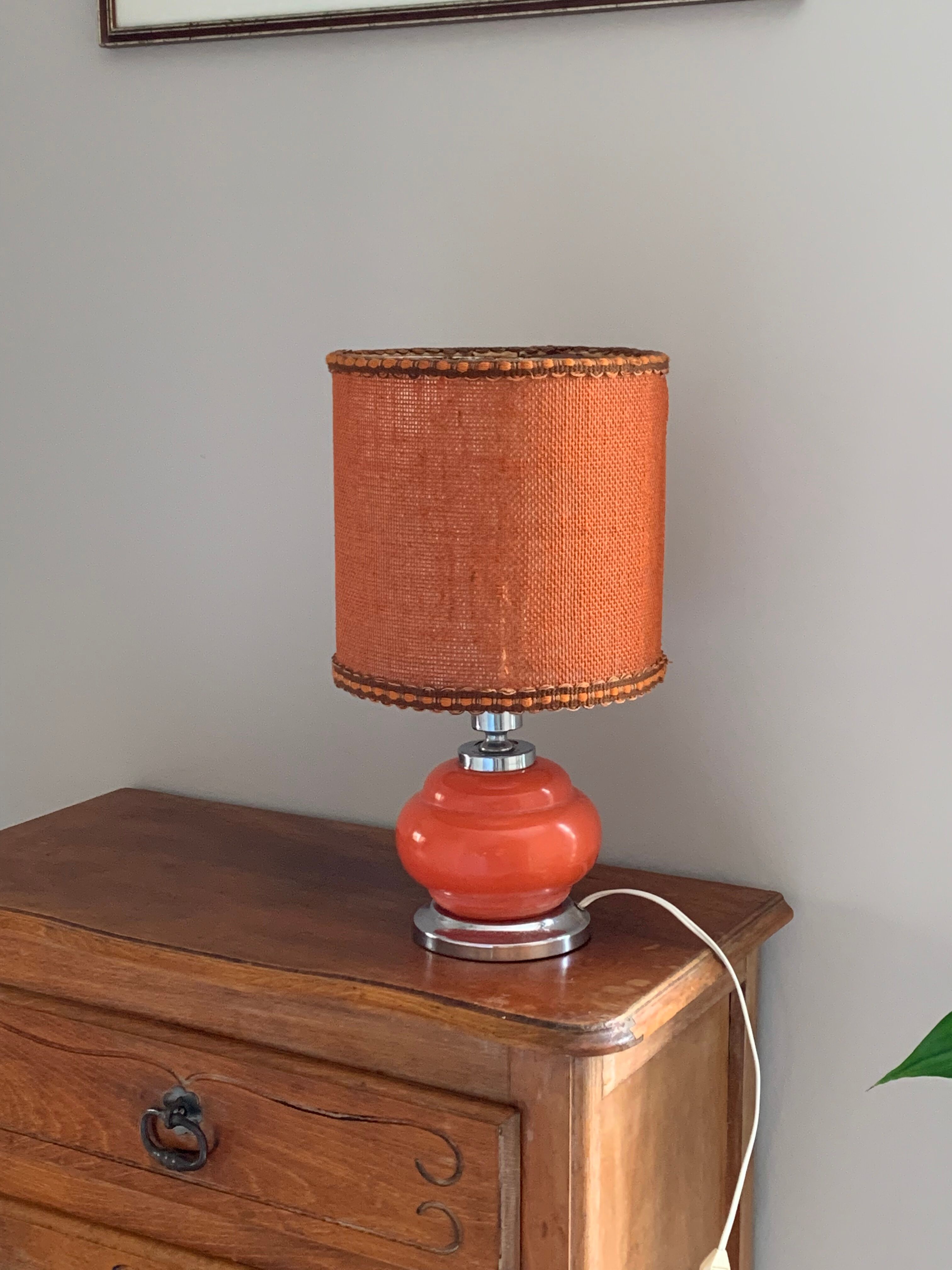 Lampe vintage Monteuse DD années 70