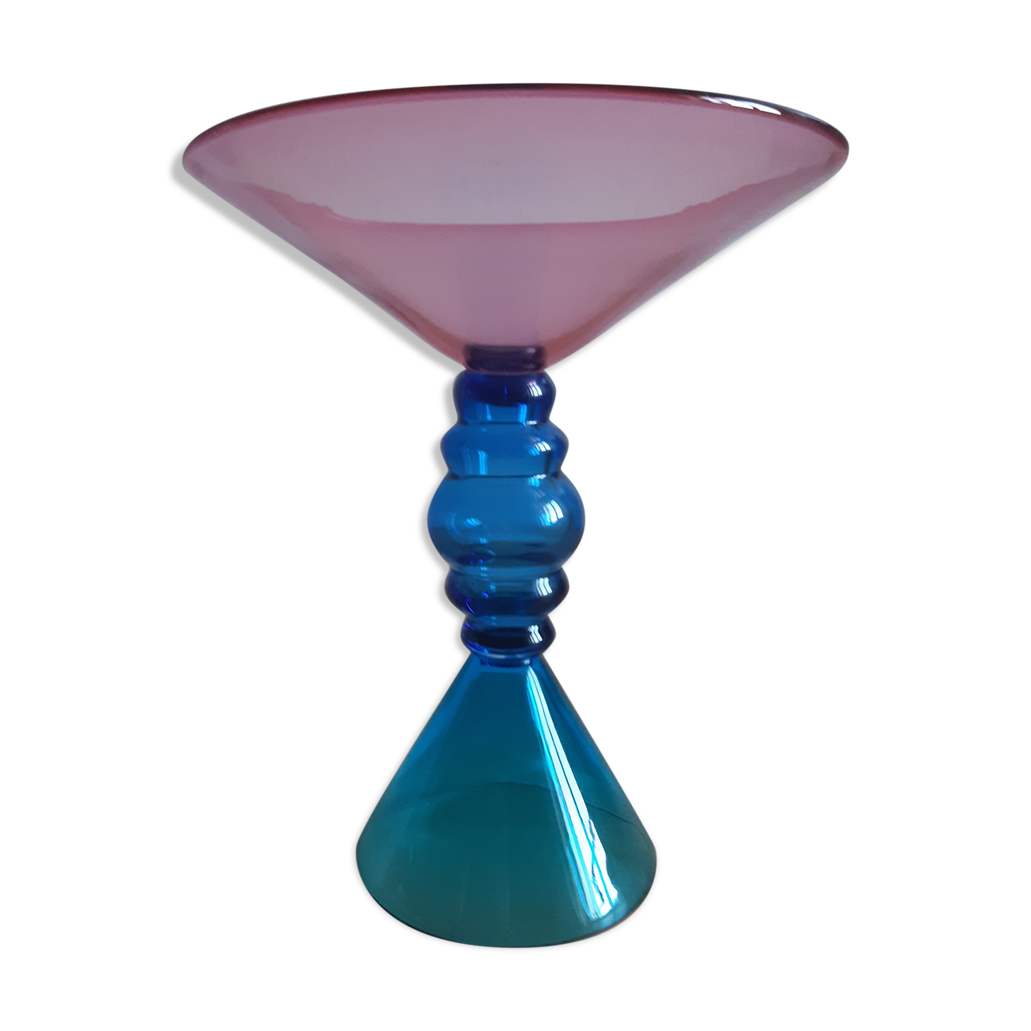 "Diabolo" cut in murano glass