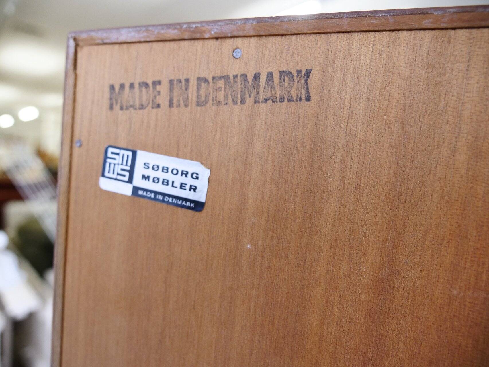 Teak Highboard Cabinet by Børge Mogensen for Søborg Møbelfabrik, 1960s