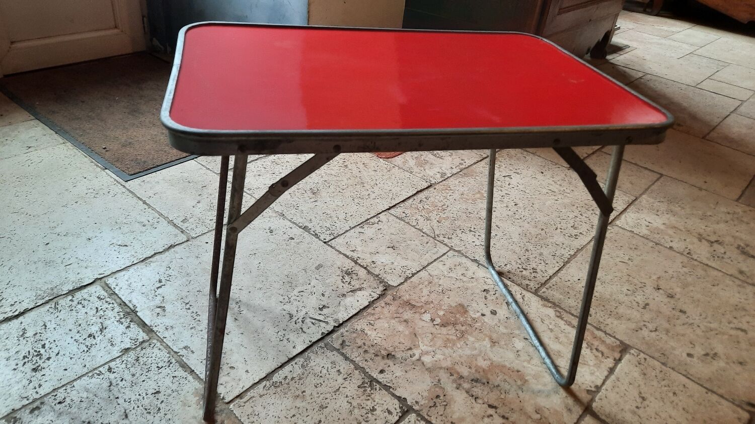 Vintage children's camping table