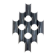Large pair of wall sconces "Organ" by Raak Amsterdam, 1970s