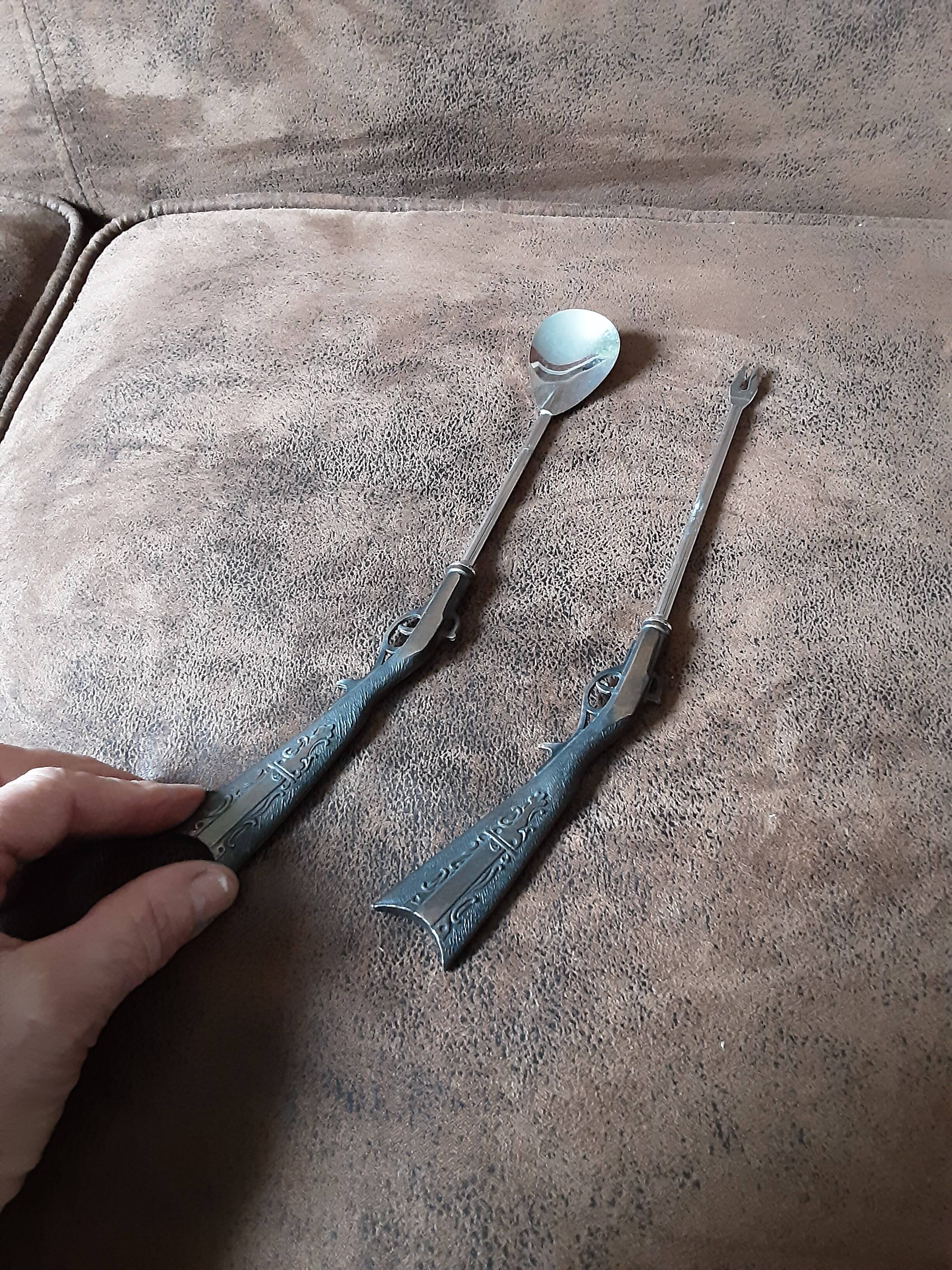 Old cocktail cutlery set