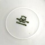 Pair of soup plates by EPIAG | ribbons/bows and garlands