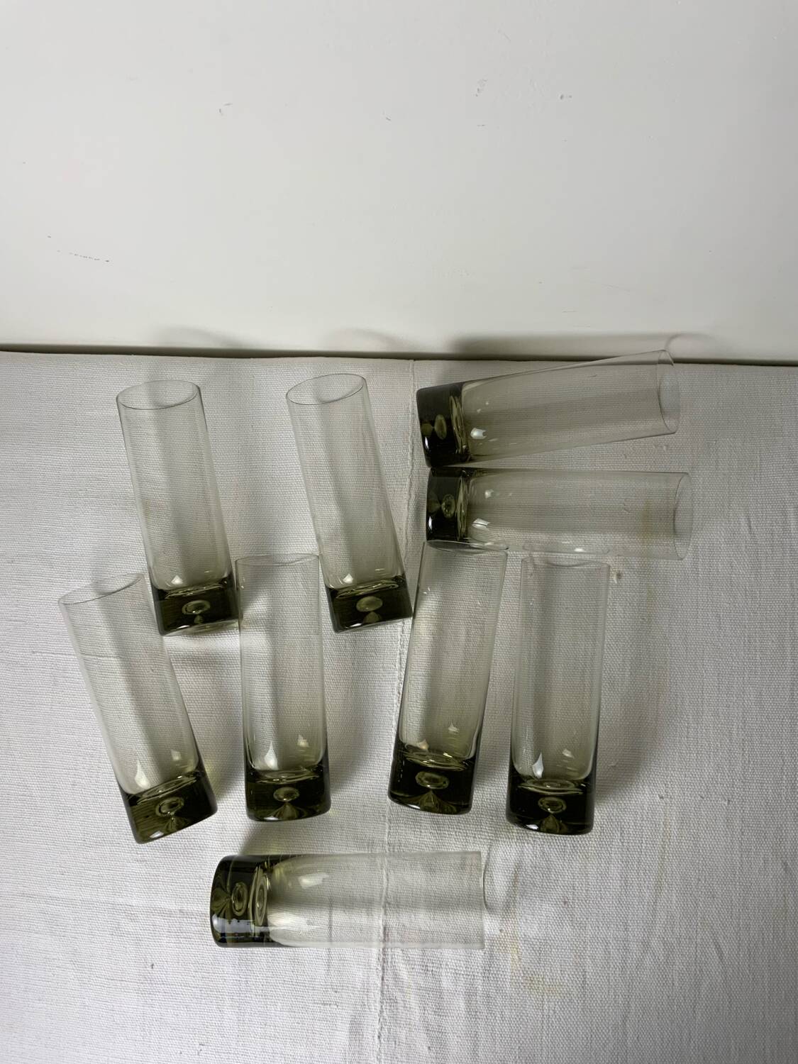 Long Drink Smoked Glasses