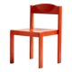 Oak stacking chair, 1970s