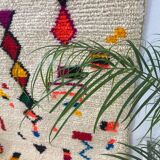 Tapis berbère en laine fait main 200 x 100 cm