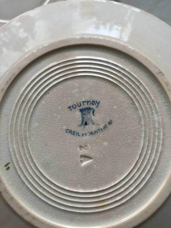 Creil & Montereau plates