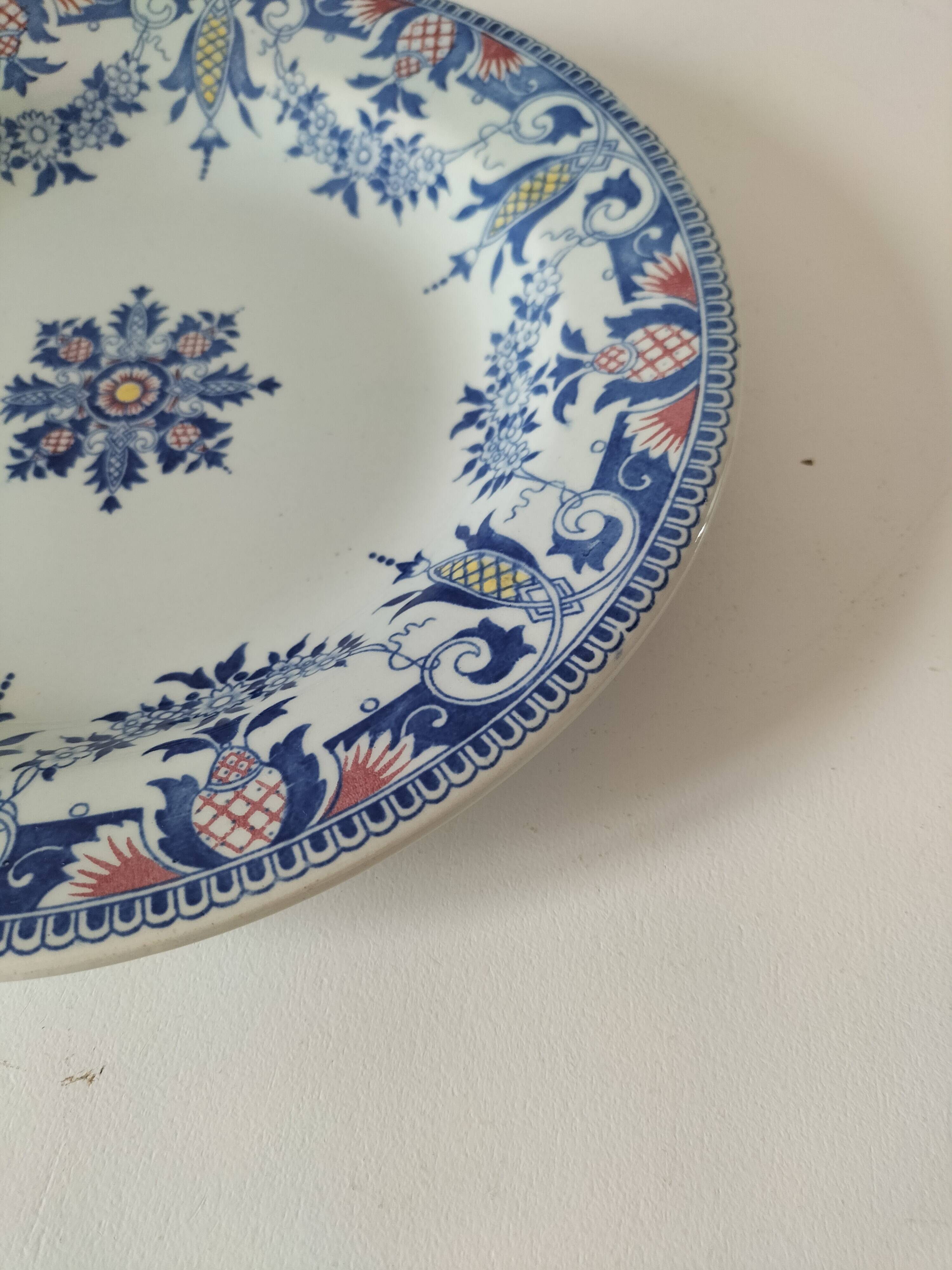 Gien Decor Rouen plate