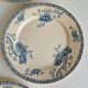 5 assiettes plates Sarreguemines modèle Royat