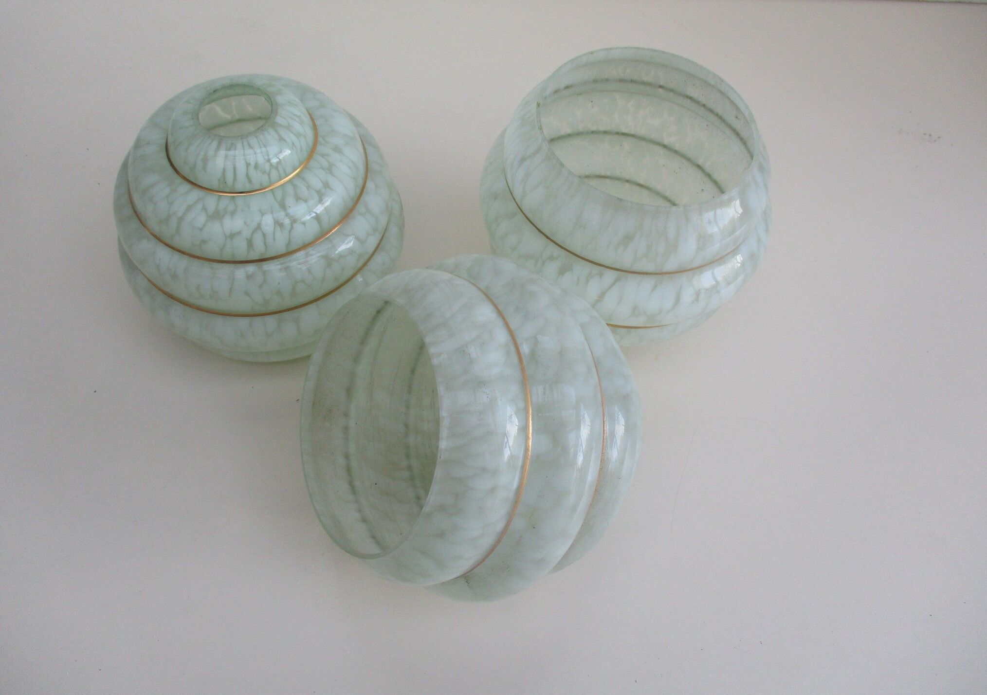 Wrought iron luster 3 branches day offpasped