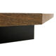 Table basse hexagonale en wengé 1960