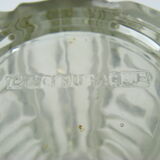 Old glass vase, Czechoslovakia