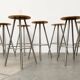 Set of German kitchen or bar stools Duktus by Bulthaup, Set of 2