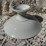 Porcelain fruit bowl, gilded