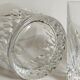 Quatre verres gobelets à whisky en cristal d'Arques vintages