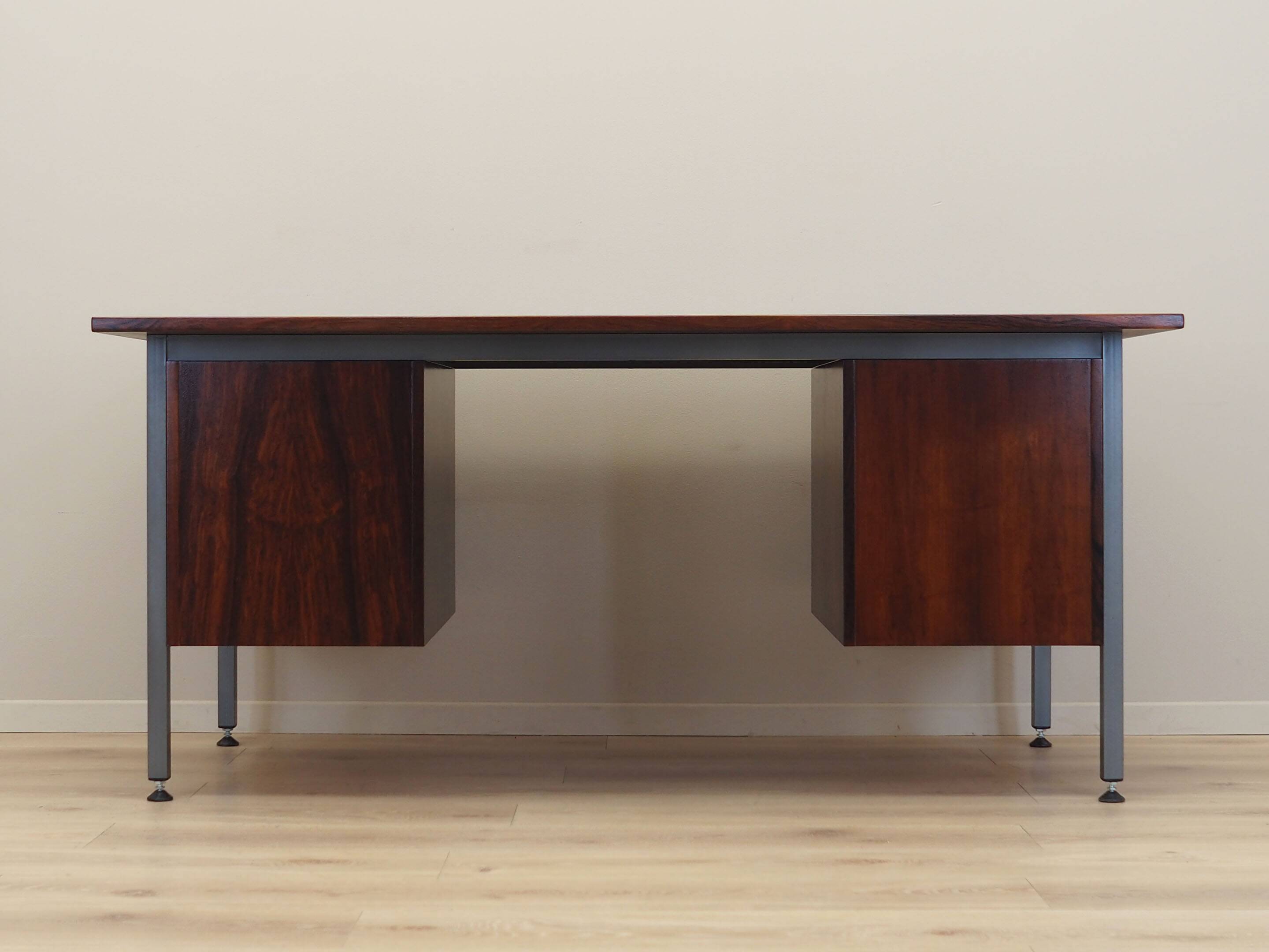Rosewood desk, Danish design, 1970s, production: Denmark