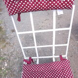 Iron garden furniture