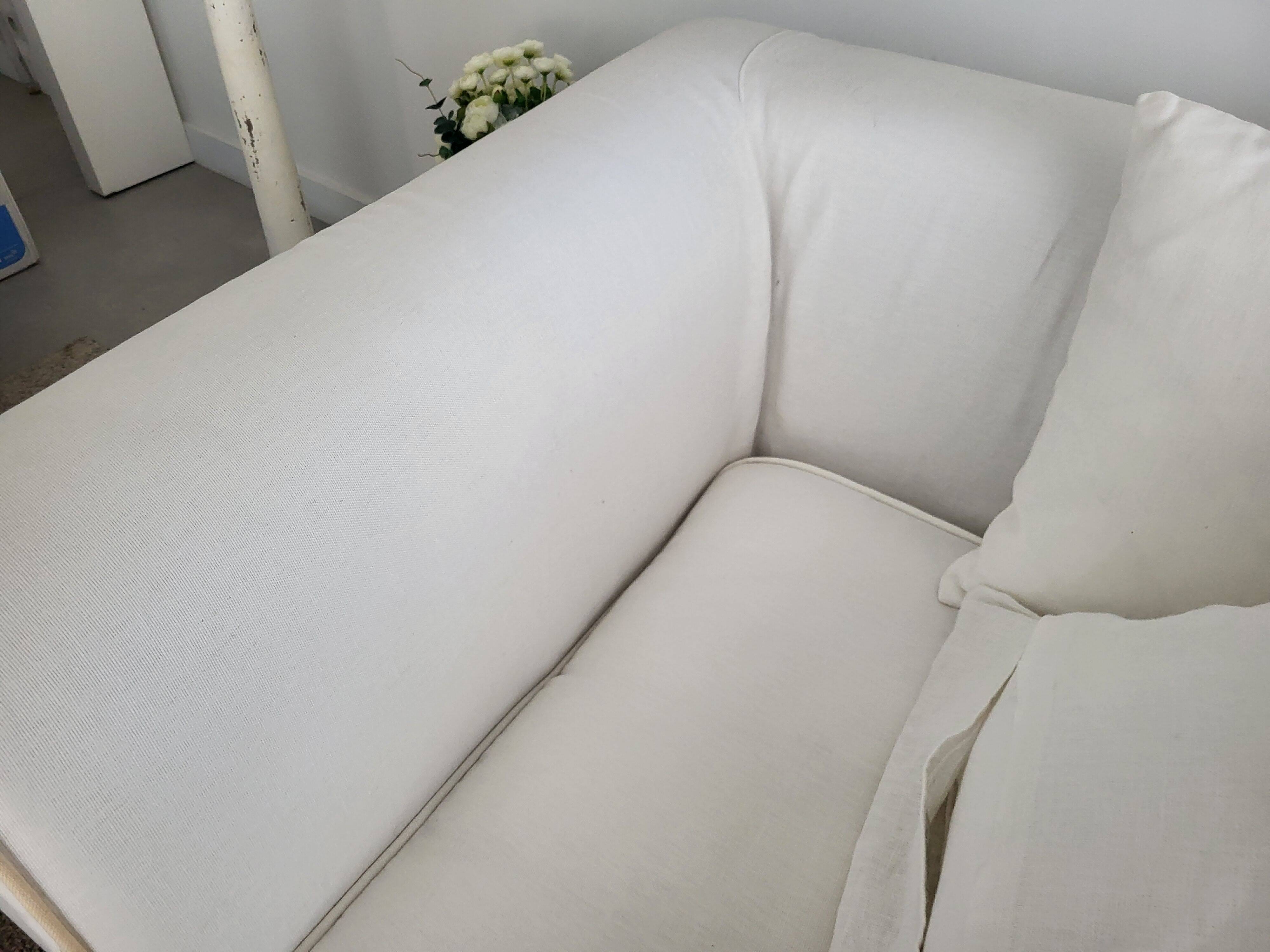 Ivory White Armchair