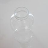 Vintage transparent glass lampshade