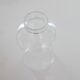 Vintage clear glass lampshade