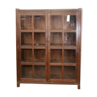 Glazed croat in ancient Burmese teak
